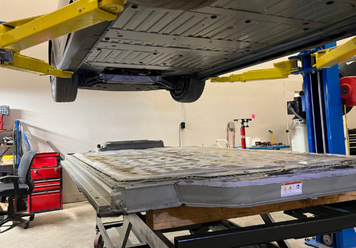 Tesla Model S high voltage ￼Battery Repair