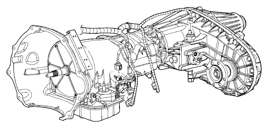 dodge ram 1500 5.7 Transmission used